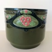 Antique Art Nouveau Eichwald Majolica Planter