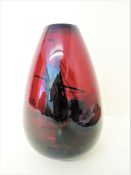 Vintage Royal Doulton Flambe Vase Sailing Ships
