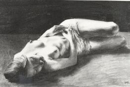 Original Charcoal on Paper by Cheylere Dyer titled 
