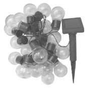 (49/5A) Lot RRP £135. 9x Warm White LED 25 Globe Solar Lights RRP £15 Each. (Items Appear As New)