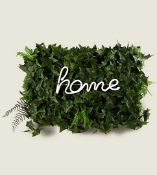 (106/6A) Lot RRP £100. 4x Wall Hanging Neon Foliage Battery RRP £25 Each. (All Units Appear As Ne...