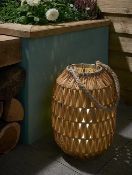 (73/6I) Lot RRP £100 – 6x Lighting Items. 3x Natural Lantern Battery Operated RRP £20 Each. 2x L...