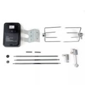 (35/6E) Lot RRP £88. 4x UniFlame Battery Operated Rotisseries Kit For 4-6 Burner Grills RRP £22 E...