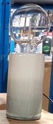 (80/6K) Lot RRP £100 – 8x Lighting Items. 4x Reactive Glaze Bulb Table Lamp RRP £15 Each. 4x Pink...