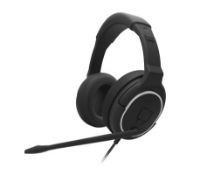 (144/C6) Lot RRP £72. 4x Venom Nighthawk Stereo Gaming Headset Multiplatform Black RRP £18 Each.