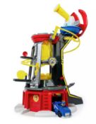 (112/6A) RRP £80. Nikelodeon Paw Patrol Mighty Pups Mighty Lookout Tower. (Unit Appears As New –...