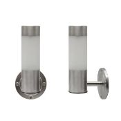 (53/5B) Lot RRP £133. 11x Solar Light Items. 8x White LED Stainless Steel Solar Wall Lights Pack...
