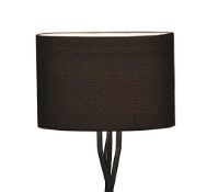 (57/6H) Lot RRP £100. 4x Black Tripod Floor Lamp RRP £25 Each. (All Units Appear As New).