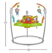 (111/6A) RRP £110. Fisher Price Roarin’ Rainforest Jumperoo (CHM91-9655). (Unit Appears As New -S...