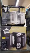 (117/60) 2x Tommee Tippee Closer To Nature Perfect Prep Machine. (1x White, 1x Speacial Edition B...