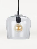 (62/6G) 6x Lighting Items. 5x Glass Pendant RRP £18 Each. 1x Glass Teardrop Shade RRP £25. (All U...