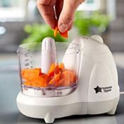 (29/6E) Lot RRP £87. 3x Tommee Tippee Mini Blend Baby Food Blender White RRP £29 Each. (Appears A...
