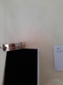 Sterling Silver Men's 6 mm Wedding Band. Diamond Cut Engraved RRP £89