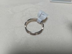 Sterling Silver Men's 6 mm Wedding Band Size T