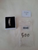 Sterling Silver Men's 6 mm Wedding Band. RRP £89.