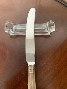 Antique Crystal Knife Rests - Val St Lambert, Belgium