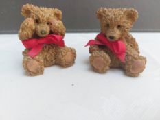Pair of brown teddies