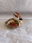 Royal Crown Derby Paperweight - Bakewell Duckling