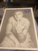 LIMITED EDITION PHOTOGRAPH OF EMINEM 402/2500