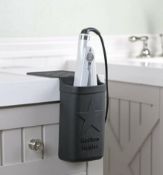 Hot Iron BLACK Heat Resistant Silicone Holder for GHD/Cloud Nine Straightener