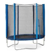 (80/Mez) RRP £100. Garden Trampoline Blue. (Photo For Illustrative Purposes Only).