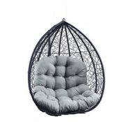 (25/Mez) RRP £289 When Complete. Culcita Hanging Chair 23 Black. (Appears Clean Unused, Missing H...