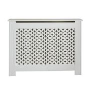 (67/Mez) RRP £80. Lloyd Pascal Classic Medium Radiator Cabinet White (H81x W111x D19cm).