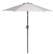 (44/Mez) 2x Items. 1x Rowly Large Rectangle Garden Table With Toughened Glass Top (W150x D90x H72...