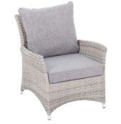 (91/Mez) Hartington Florence Collection Rattan Armchair. (Appears Clean, Unused)