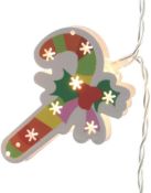 10 x Led Christmas Light Strings - Candy Canes