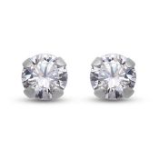 New ELANZA Simulated Diamond Stud Earrings - Set of 2