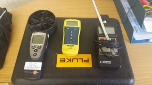 Fluke 922 Air Flow Meter and other COSHH Inspection Equipment
