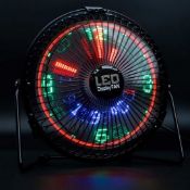 Title: (60/5M) Lot RRP £428. 23x LED Fan Clock Items. 19x Desktop LED Fan Clock RRP £20 Each. 4x LED