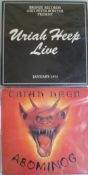A Collection of 9 x Uriah Heep Vinyl albums.
