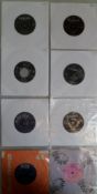 A Collection of 15 x Shop Stock Vinyl Singles.