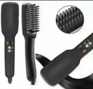 Hair Straightener, 2 in 1 Ptc Heating + Anion Hair Care + Free Heat Resistant Glove, Ionic