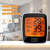 Digital Hygrometer Indoor Outdoor Thermometer Humidity Gauge