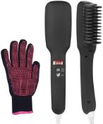 Brand New Hair Straightener, 2 in 1 Ptc Heating + Anion Hair Care + Free Heat Resistant Glove