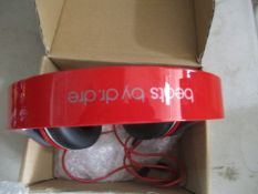 Beats by Dre headphones boxed as pictured