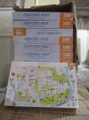50pcs - Oxford 500pc jigsaw - new and sealed rrp £8.99
