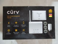 Brand new Curv Wireless Radiator thermostatic valve kit - compatible with Android and Apple - g
