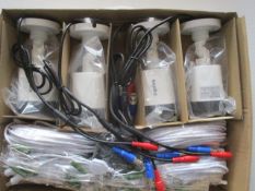 Full 4 camera CCTV Kit as pictured