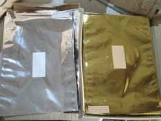 Large assortment - ocer 100 pcs of A3 Office depot chrom and chrome gold Peel and seal envelope
