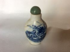 Scarce Snuff Bottle Chinese Qing Late 18th Early 20th Century