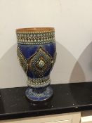 Arts and Crafts Style Doulton Lambeth Vase Impressed Marks