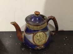 Very Rare Admiral Lord Nelson Commemorative Teapot Royal Doulton