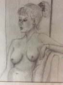 John William Foster Bem ( 1921– 2000) British Lucy Study of a Female Nude,