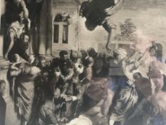 Superb Biblical Scene Framed Rome Print by D.Andrew's
