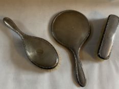 Antique Beautiful Silver Dressing Table Matching Set
