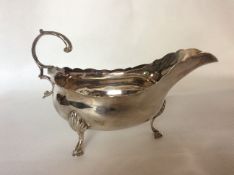 Silver Sauce Boat by Peter, Ann William Bateman London 1802